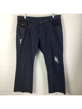 BLAC Label Premium Dark Wash Studded Jeans Size 44